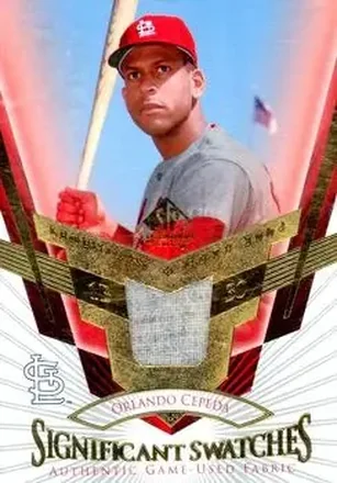 2004 SP Legendary Cuts - Significant Swatches #SS-OC - Orlando Cepeda - St. Louis Cardinals