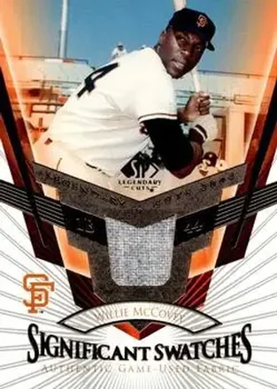 2004 SP Legendary Cuts - Significant Swatches #SS-WM - Willie McCovey - San Francisco Giants