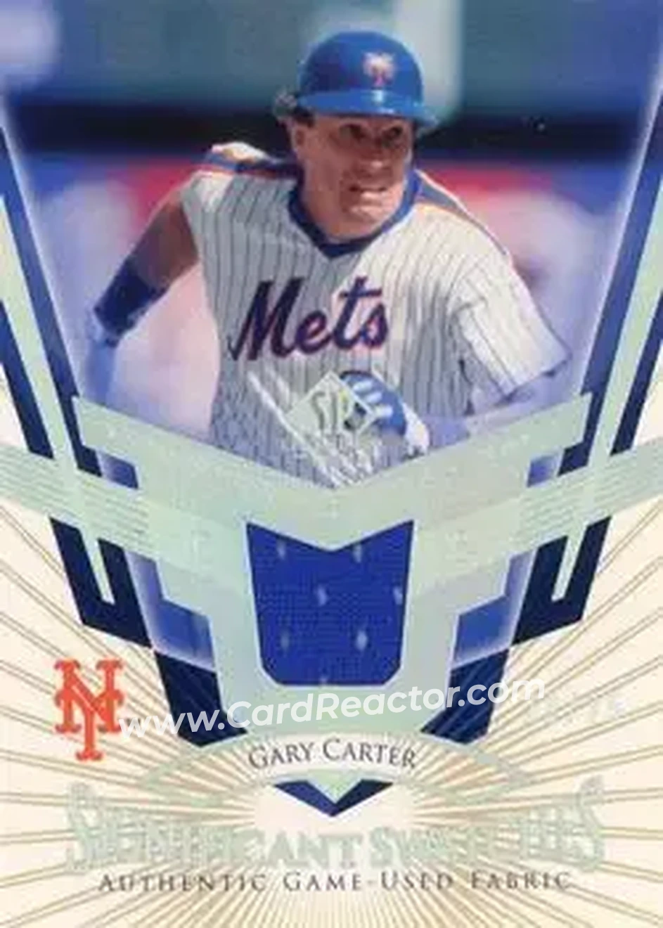 2004 SP Legendary Cuts - Significant Swatches 25 #SS-GC - Gary Carter - New York Mets - Front