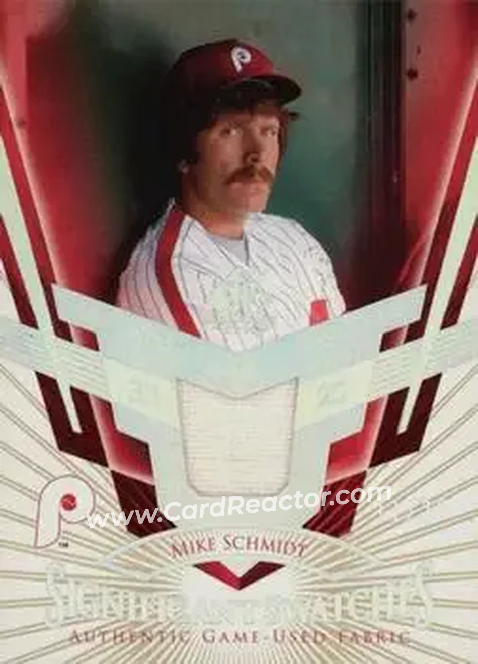 2004 SP Legendary Cuts - Significant Swatches 25 #SS-MS - Mike Schmidt - Philadelphia Phillies - Front