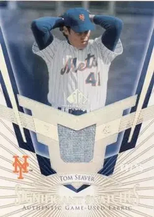2004 SP Legendary Cuts - Significant Swatches 25 #SS-TS - Tom Seaver - New York Mets
