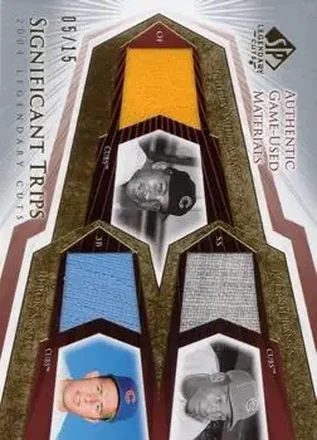 2004 SP Legendary Cuts feature card