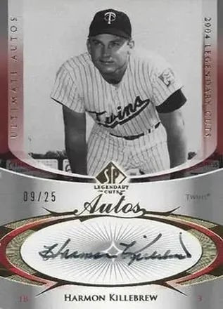 2004 SP Legendary Cuts - Ultimate Autos #UA-HK - Harmon Killebrew - Minnesota Twins