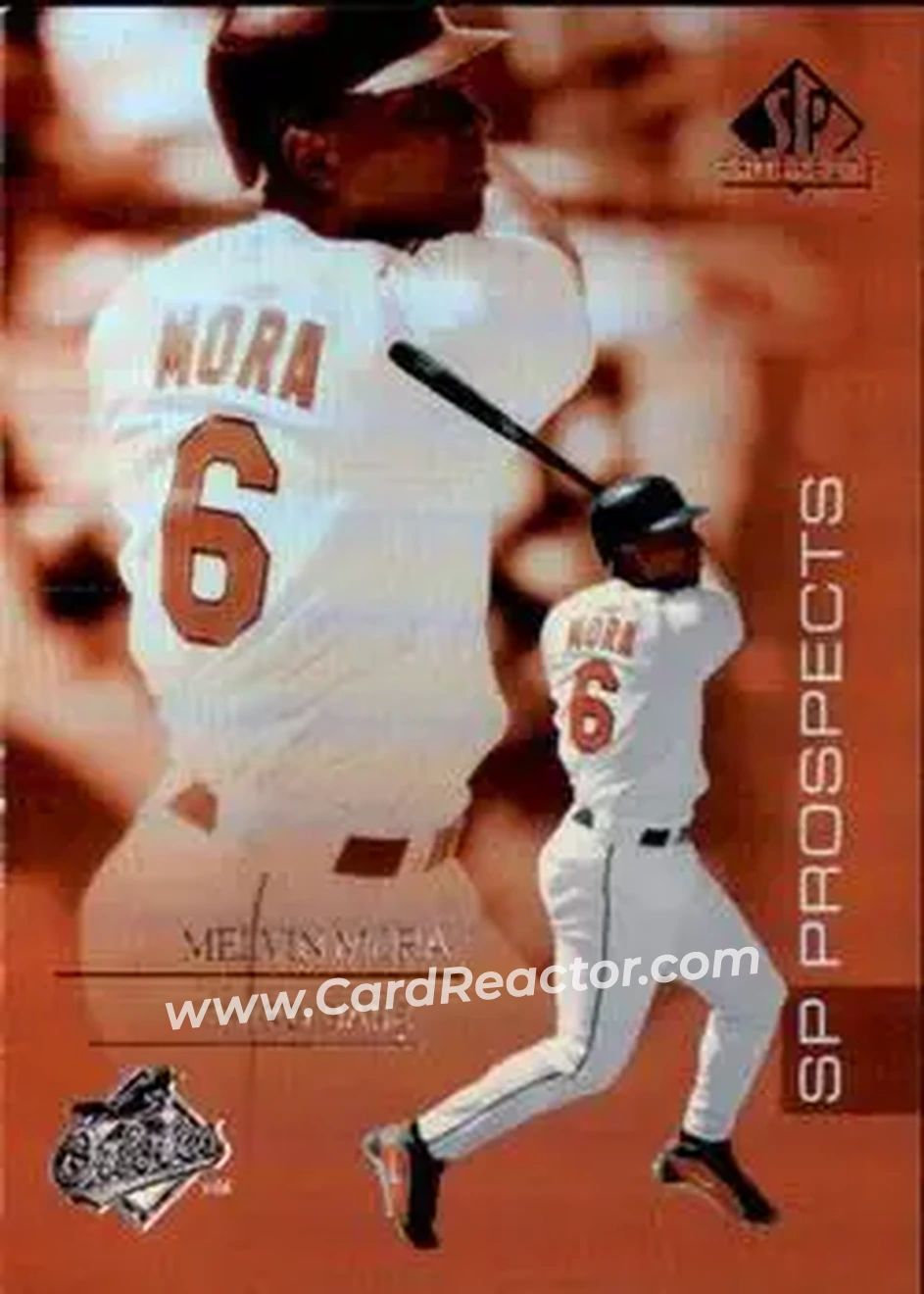 2004 SP Prospects #2 - Melvin Mora - Baltimore Orioles - Front 2004 SP Prospects #2 - Melvin Mora - Baltimore Orioles - Front