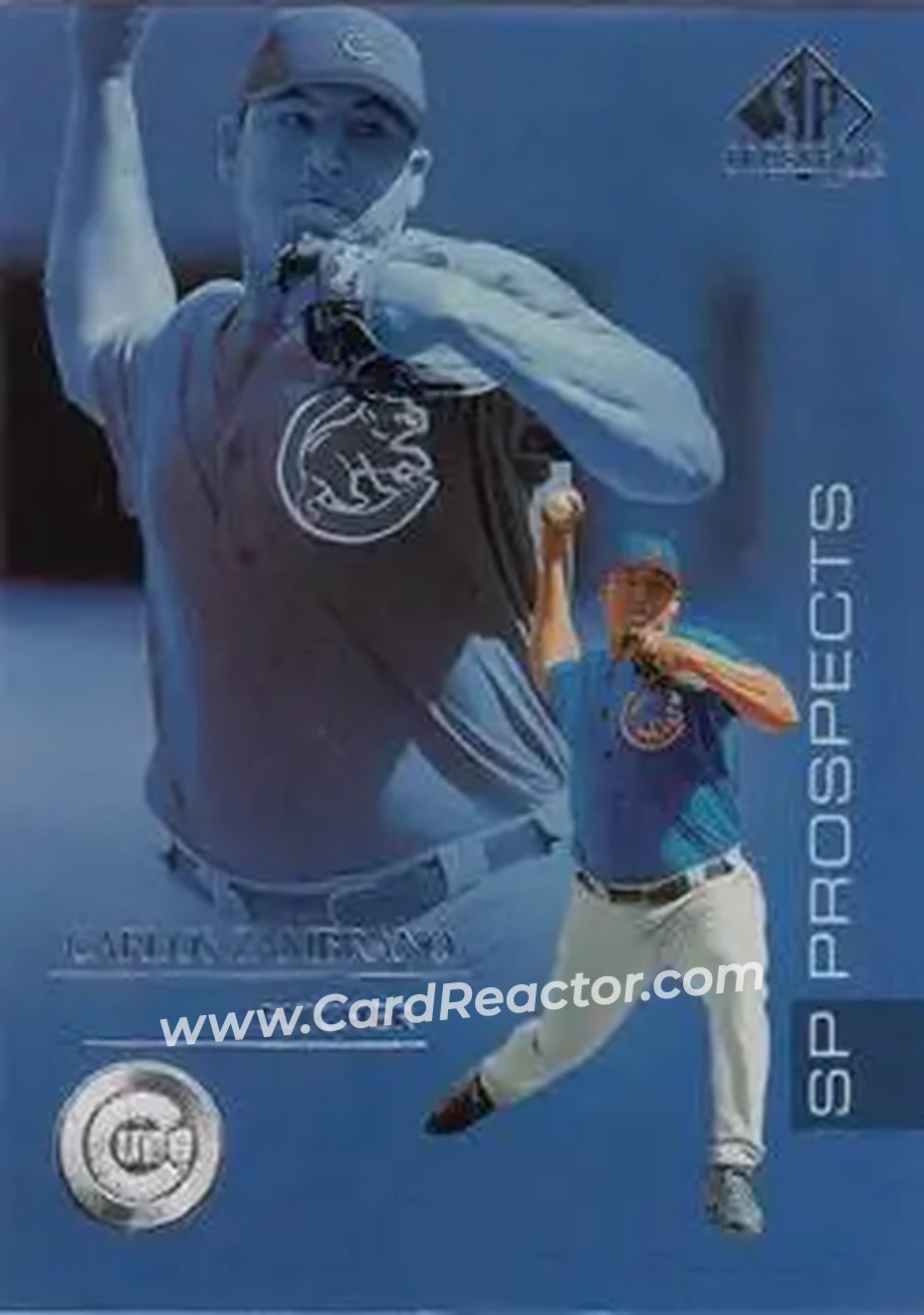 2004 SP Prospects #6 - Carlos Zambrano - Chicago Cubs - Front