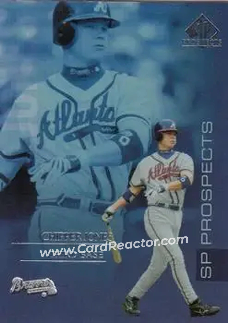 2004 SP Prospects #7 - Chipper Jones - Atlanta Braves - Front