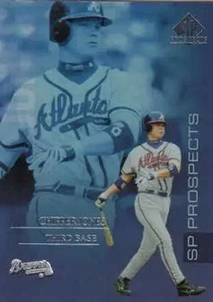2004 SP Prospects #7 - Chipper Jones - Atlanta Braves