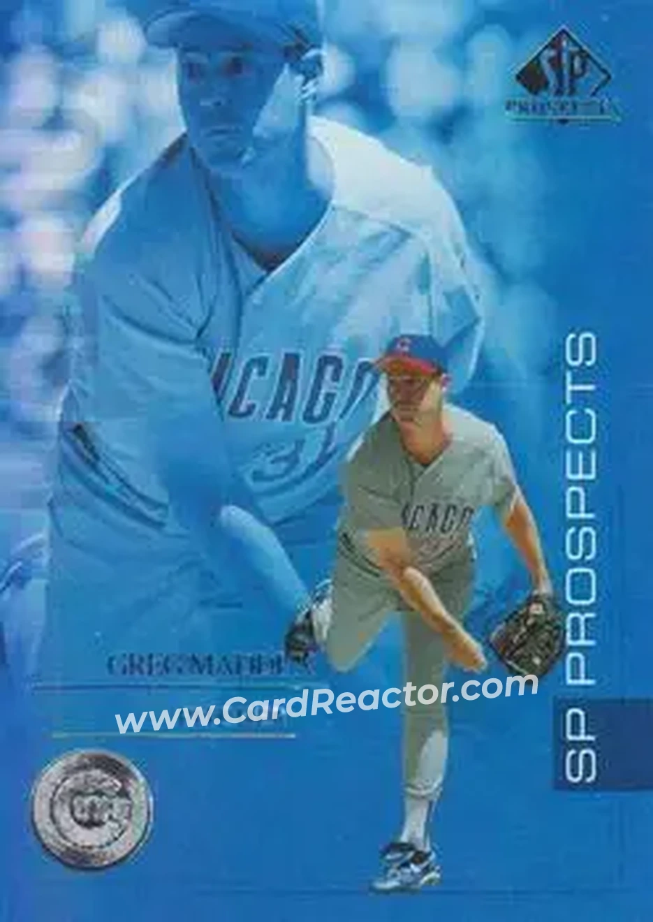 2004 SP Prospects #8 - Greg Maddux - Chicago Cubs - Front