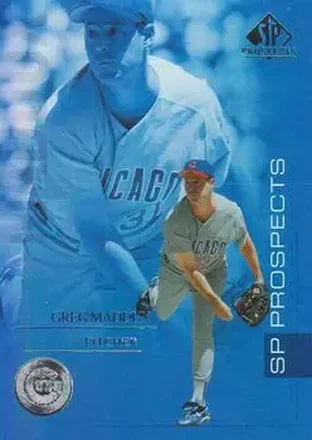 2004 SP Prospects #8 - Greg Maddux - Chicago Cubs