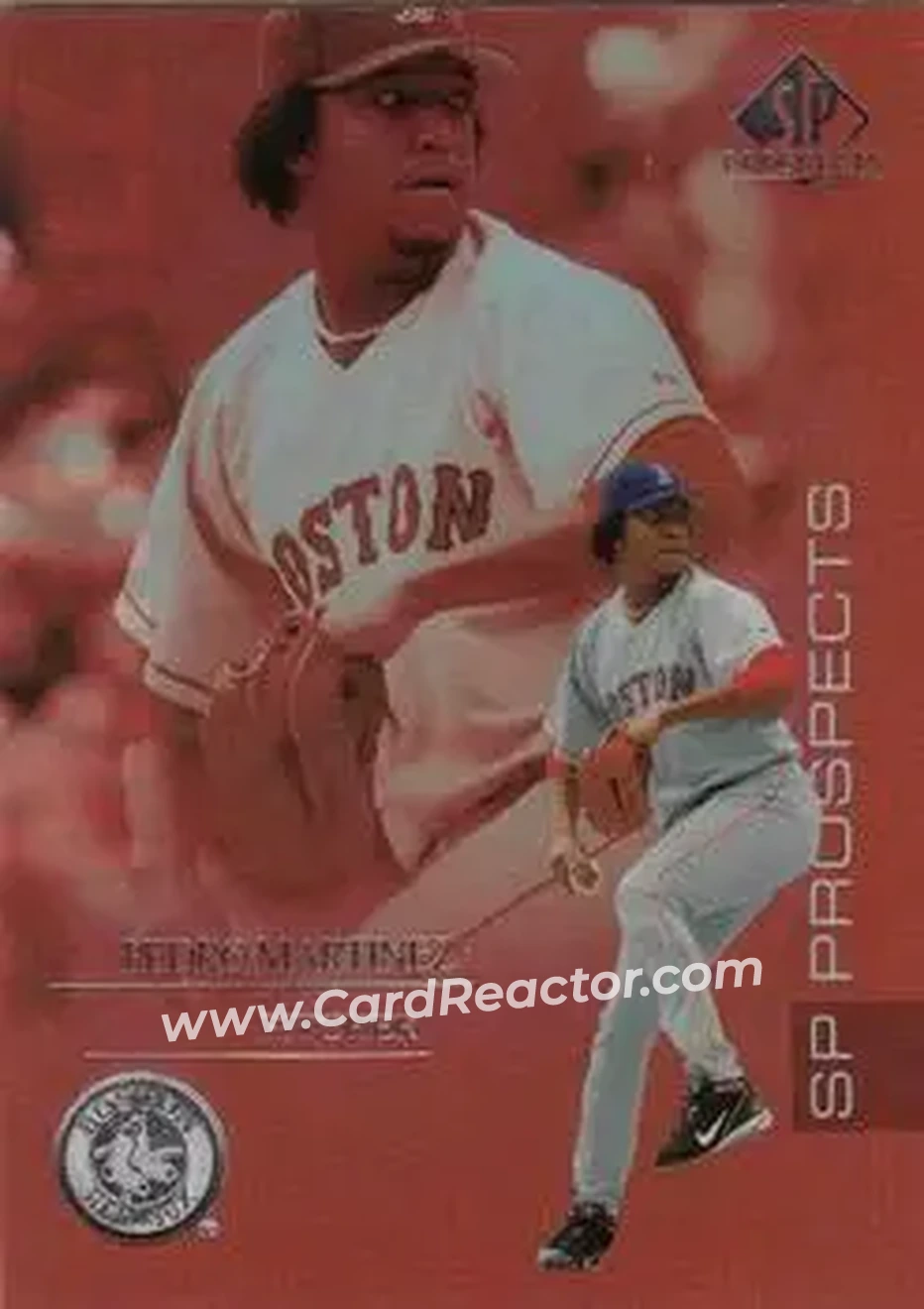 2004 SP Prospects #24 - Pedro Martinez - Boston Red Sox - Front