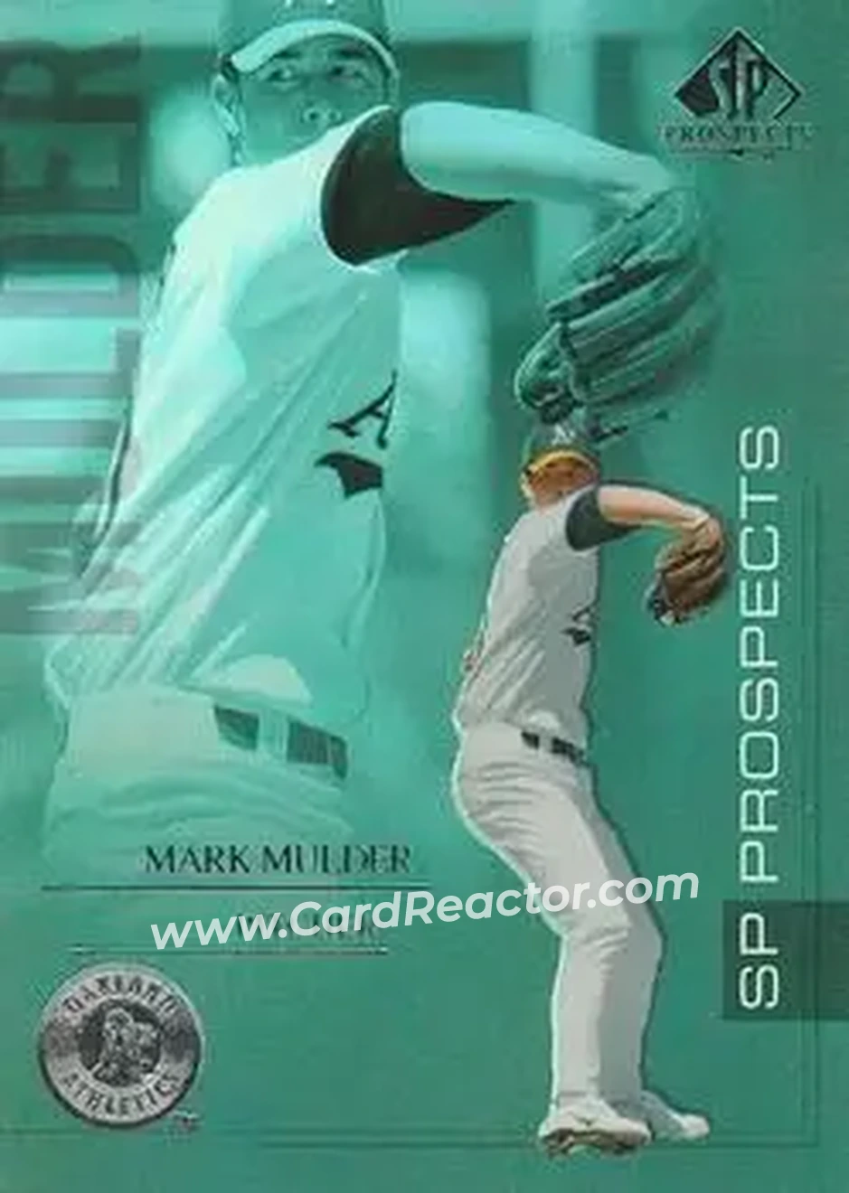 2004 SP Prospects #31 - Mark Mulder - Oakland Athletics - Front