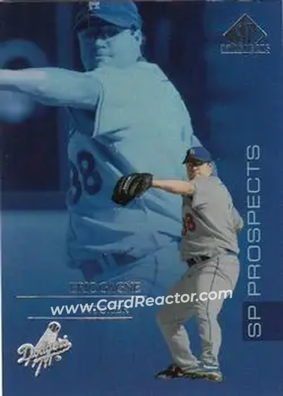 2004 SP Prospects #43 - Eric Gagne - Los Angeles Dodgers - Front