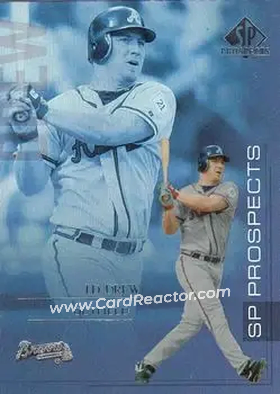 2004 SP Prospects #50 - J.D. Drew - Atlanta Braves - Front
