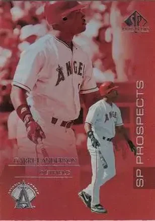 2004 SP Prospects #52 - Garret Anderson - Anaheim Angels