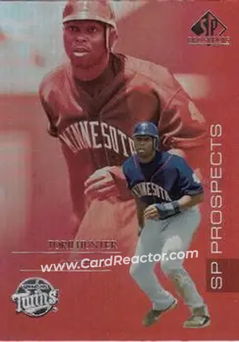 2004 SP Prospects #58 - Torii Hunter - Minnesota Twins - Front