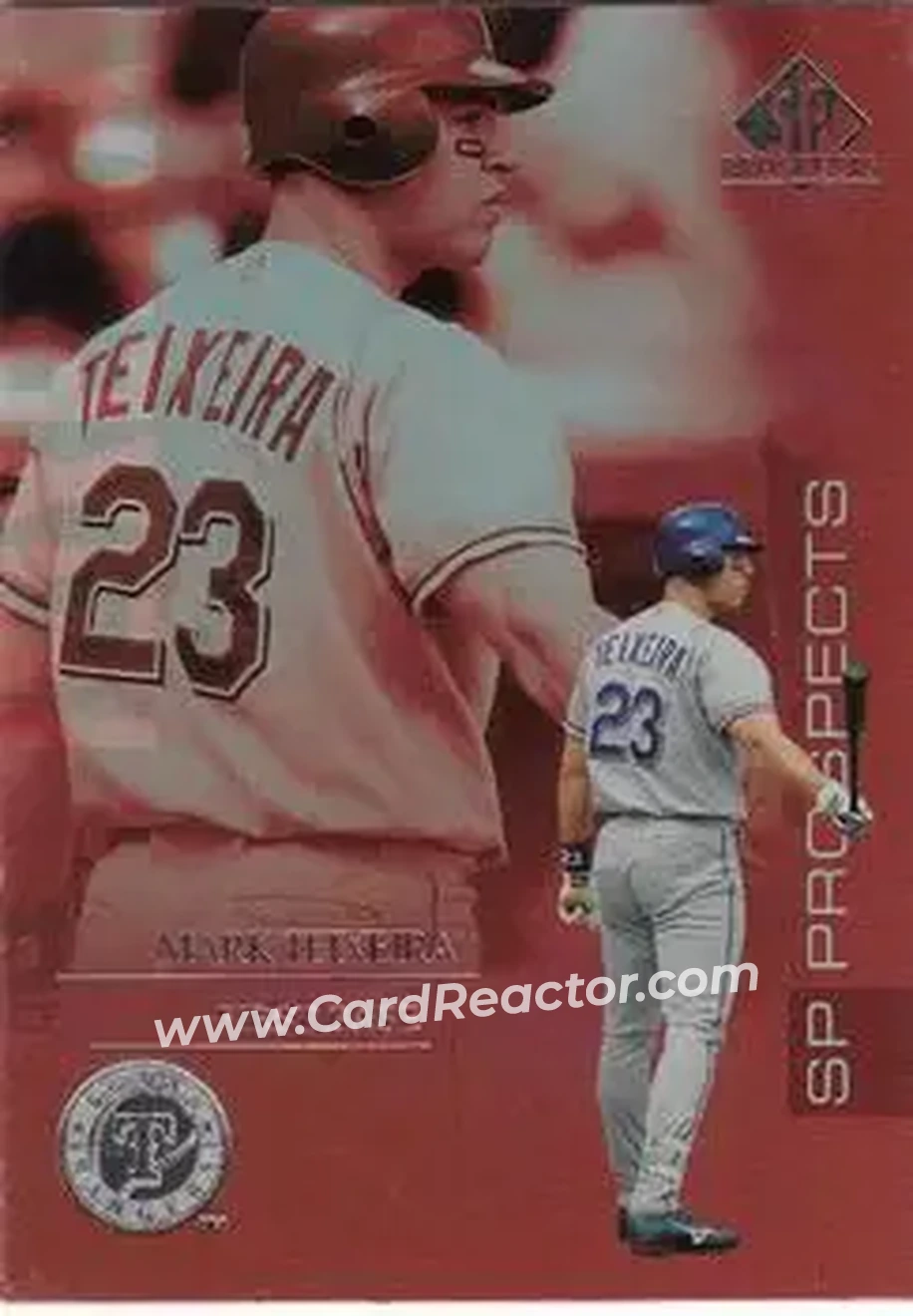 2004 SP Prospects #60 - Mark Teixeira - Texas Rangers - Front