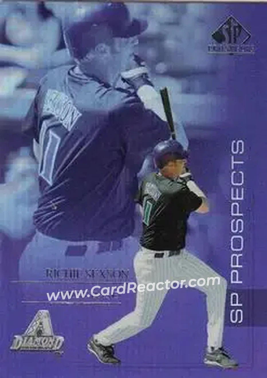 2004 SP Prospects #66 - Richie Sexson - Arizona Diamondbacks - Front 2004 SP Prospects #66 - Richie Sexson - Arizona Diamondbacks - Front