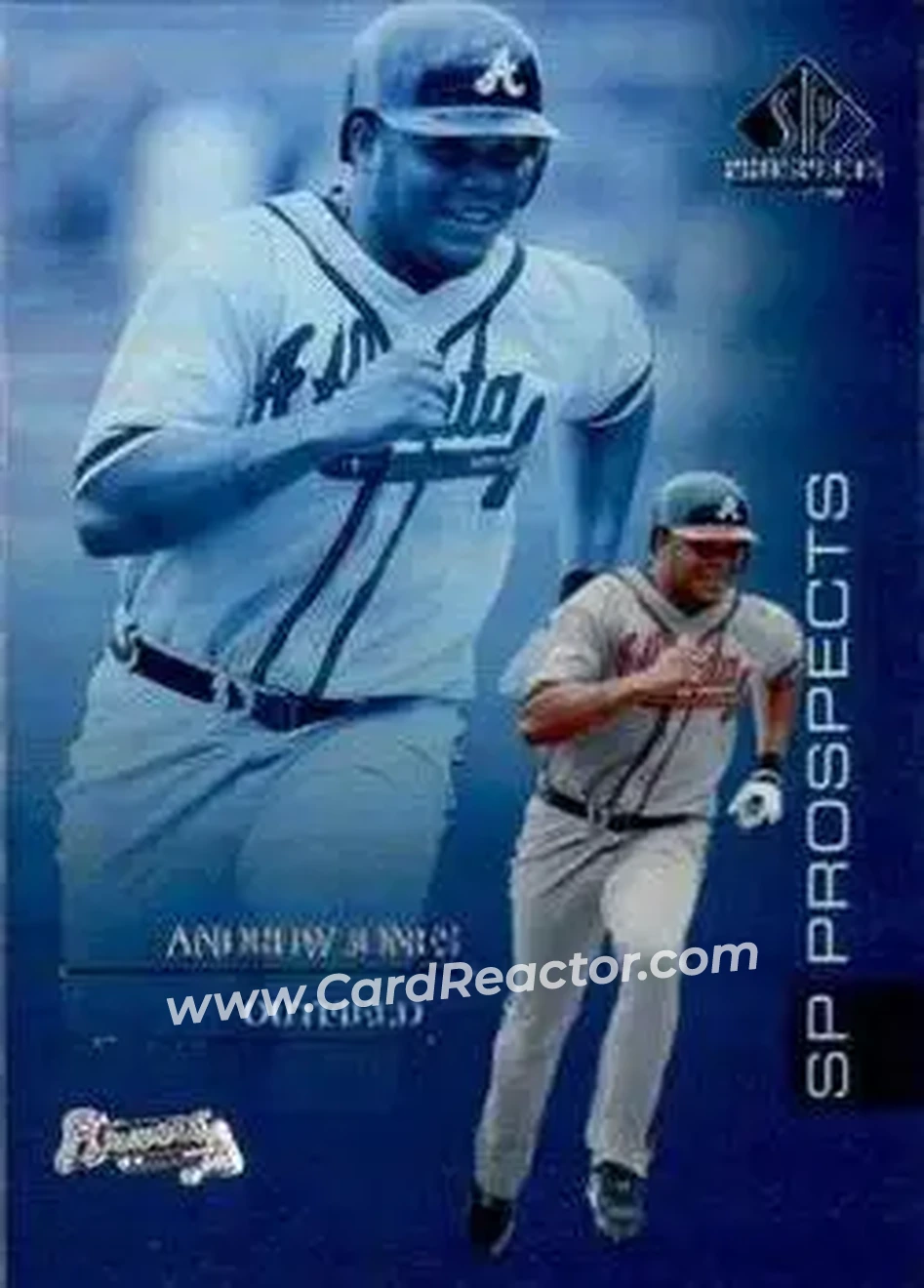 2004 SP Prospects #74 - Andruw Jones - Atlanta Braves - Front