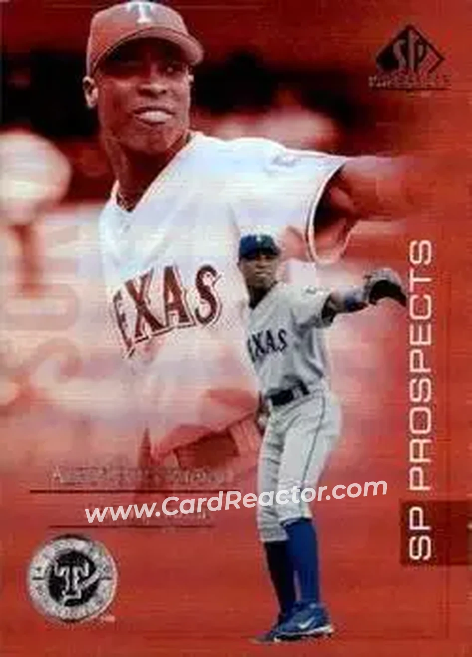 2004 SP Prospects #82 - Alfonso Soriano - Texas Rangers - Front