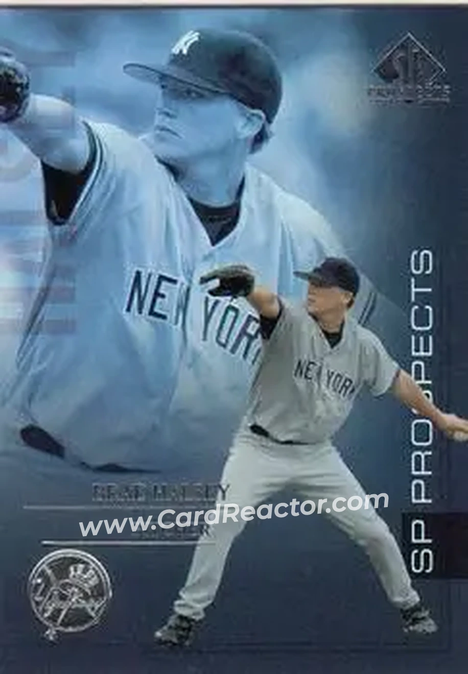 2004 SP Prospects #94 - Brad Halsey - New York Yankees - Front