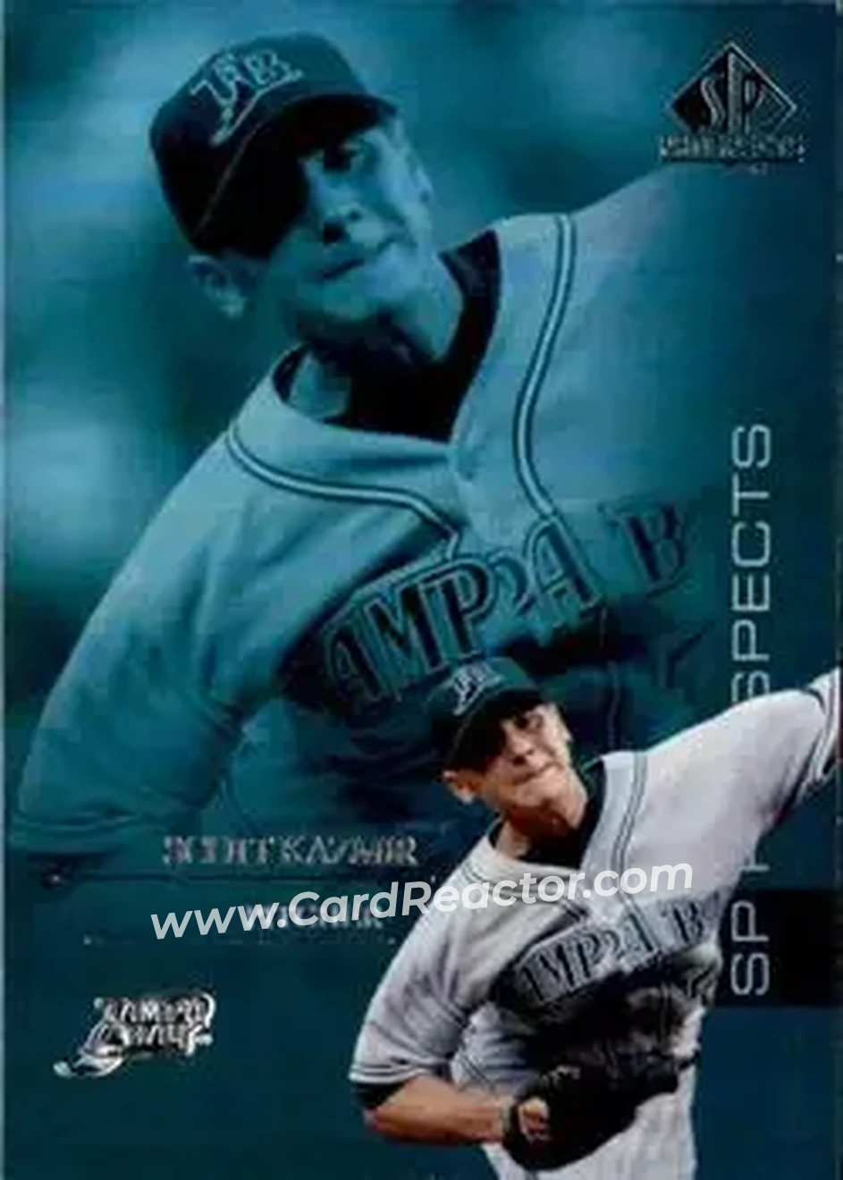 2004 SP Prospects #95 - Scott Kazmir - Tampa Bay Devil Rays - Front 2004 SP Prospects #95 - Scott Kazmir - Tampa Bay Devil Rays - Front