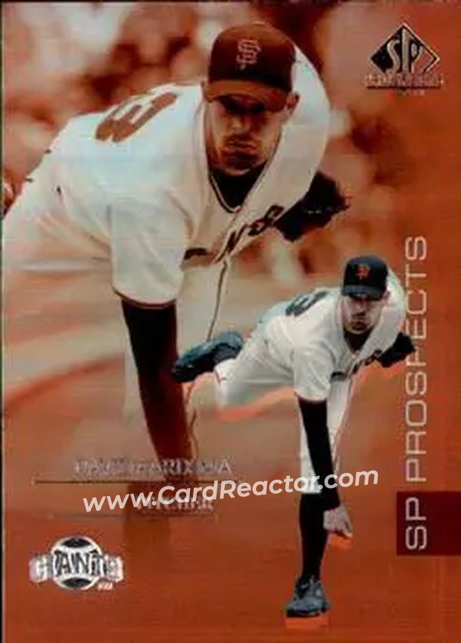 2004 SP Prospects #103 - David Aardsma - San Francisco Giants - Front