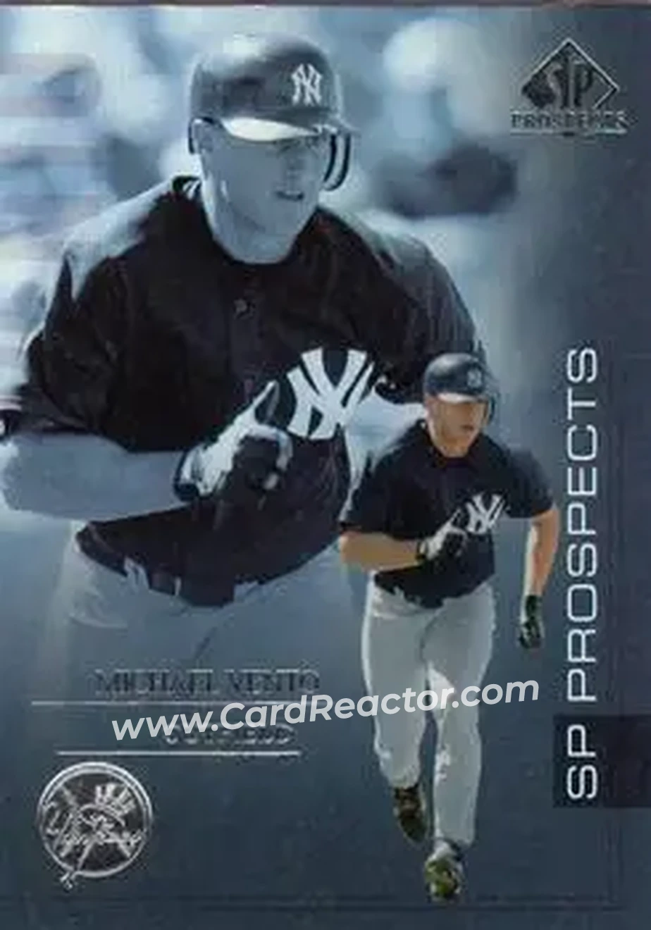 2004 SP Prospects #107 - Mike Vento - New York Yankees - Front 2004 SP Prospects #107 - Mike Vento - New York Yankees - Front