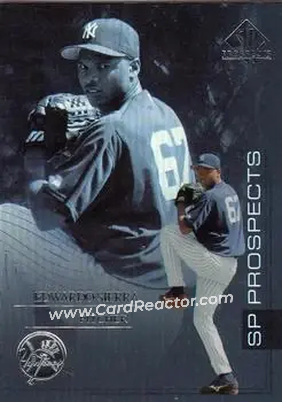 2004 SP Prospects #113 - Edwardo Sierra - New York Yankees - Front 2004 SP Prospects #113 - Edwardo Sierra - New York Yankees - Front