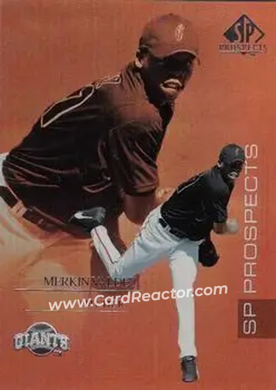2004 SP Prospects #117 - Merkin Valdez - San Francisco Giants - Front
