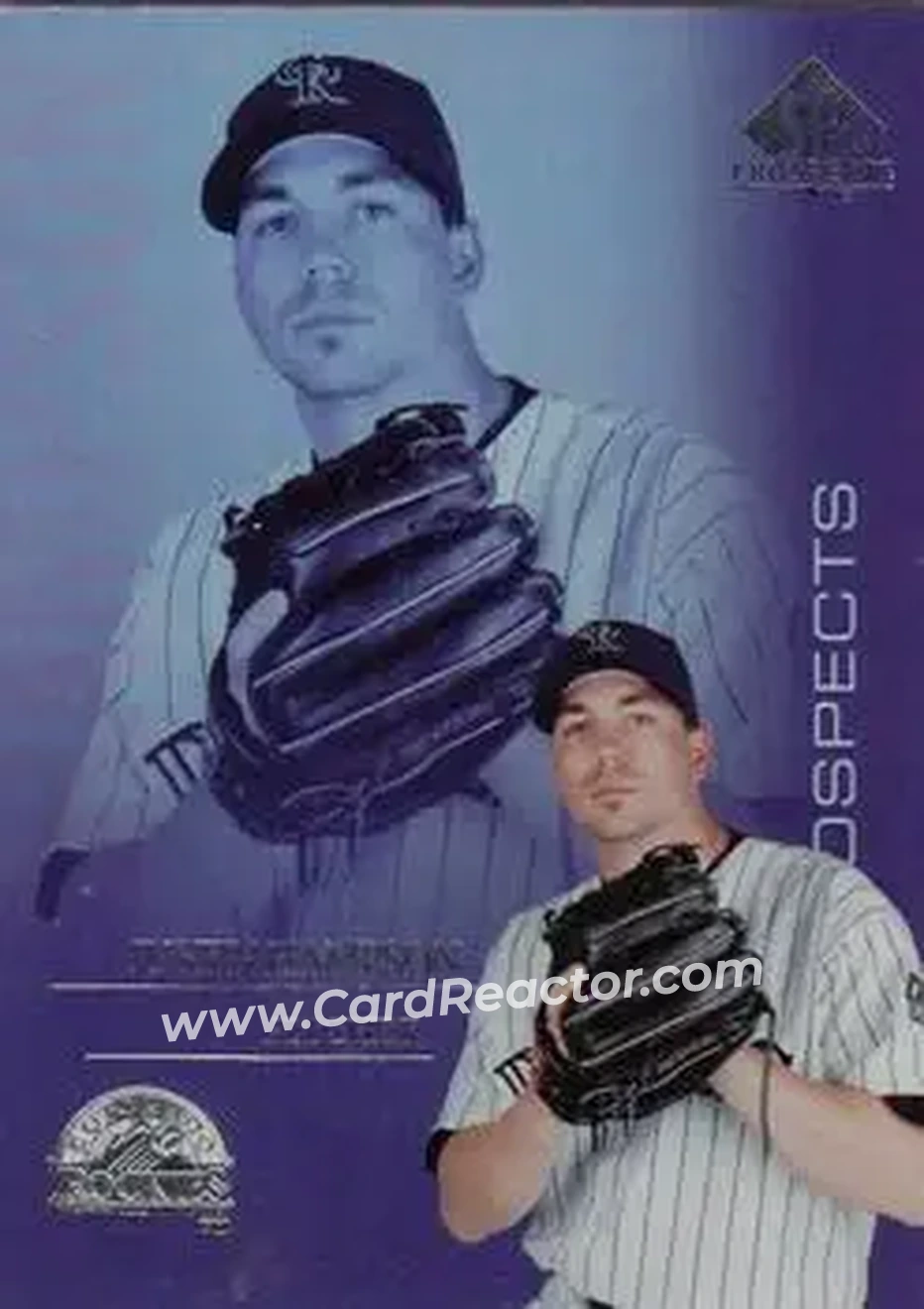 2004 SP Prospects #137 - Justin Hampson - Colorado Rockies - Front