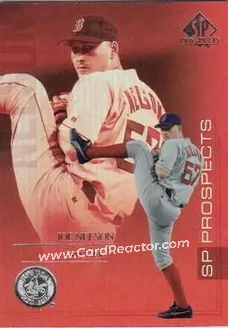 2004 SP Prospects #141 - Joe Nelson - Boston Red Sox - Front