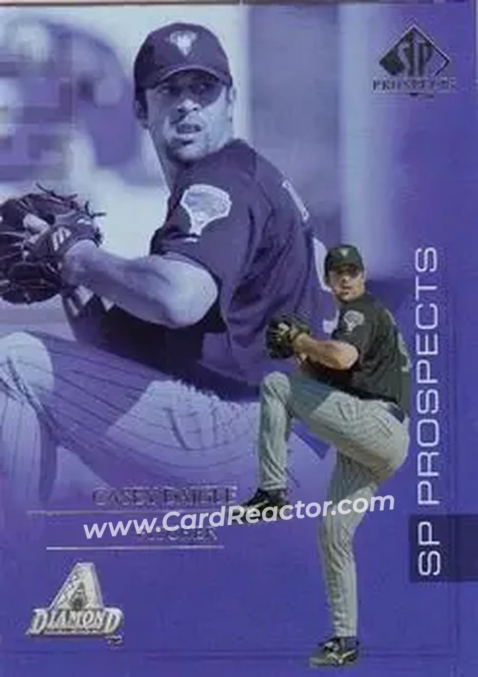 2004 SP Prospects #151 - Casey Daigle - Arizona Diamondbacks - Front 2004 SP Prospects #151 - Casey Daigle - Arizona Diamondbacks - Front