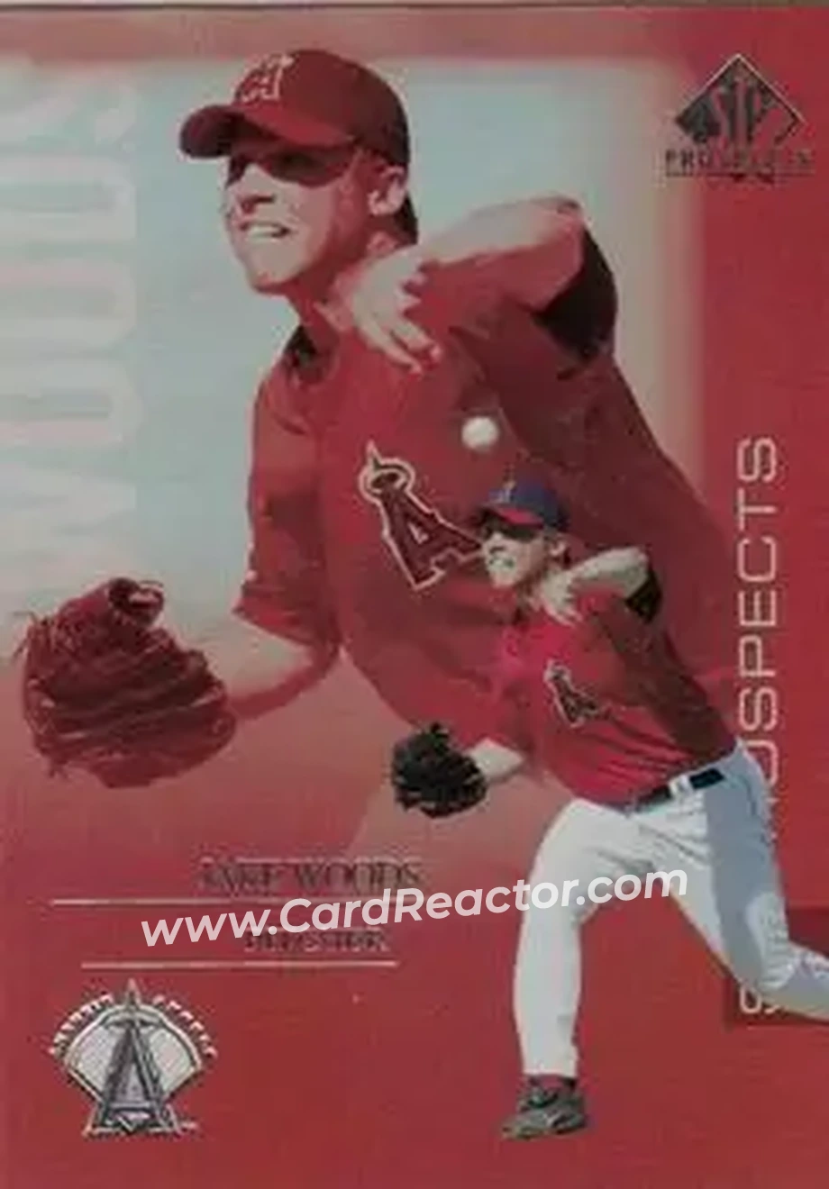 2004 SP Prospects #160 - Jake Woods - Anaheim Angels - Front