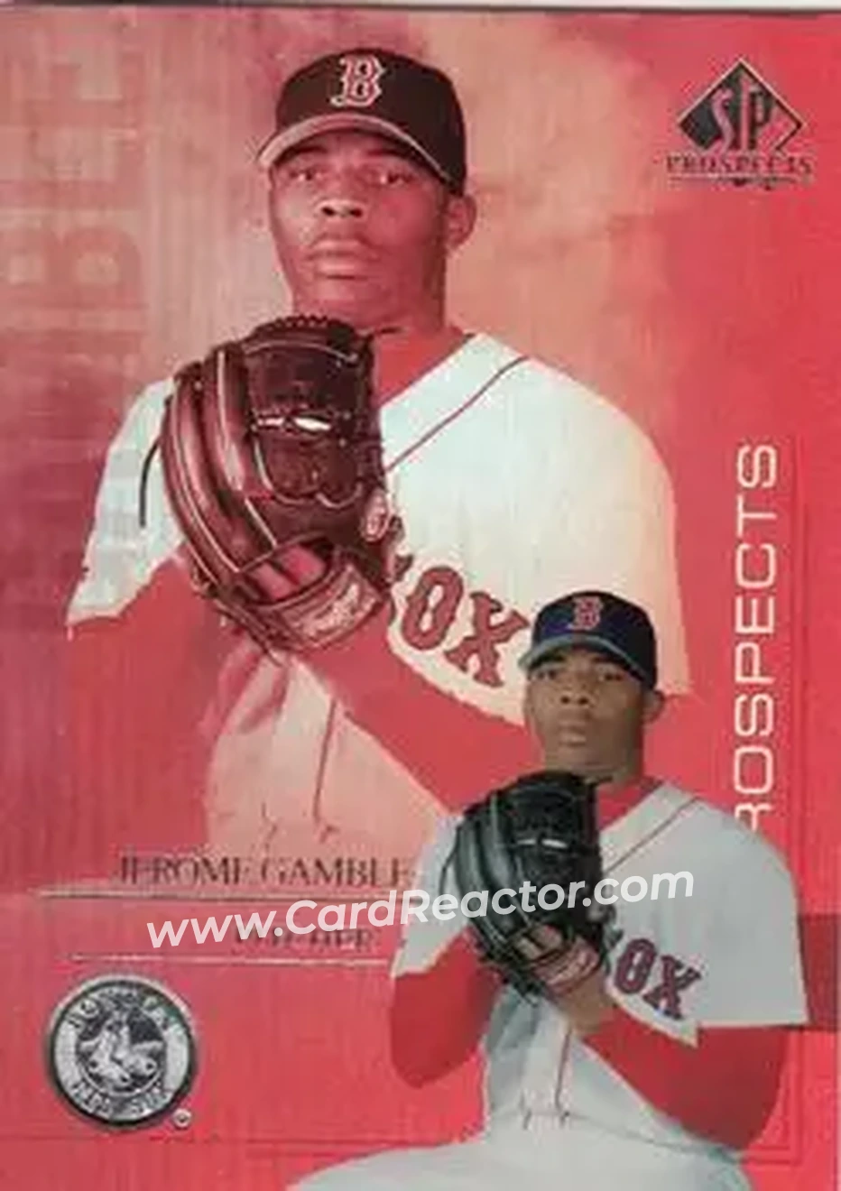 2004 SP Prospects #161 - Jerome Gamble - Boston Red Sox - Front 2004 SP Prospects #161 - Jerome Gamble - Boston Red Sox - Front
