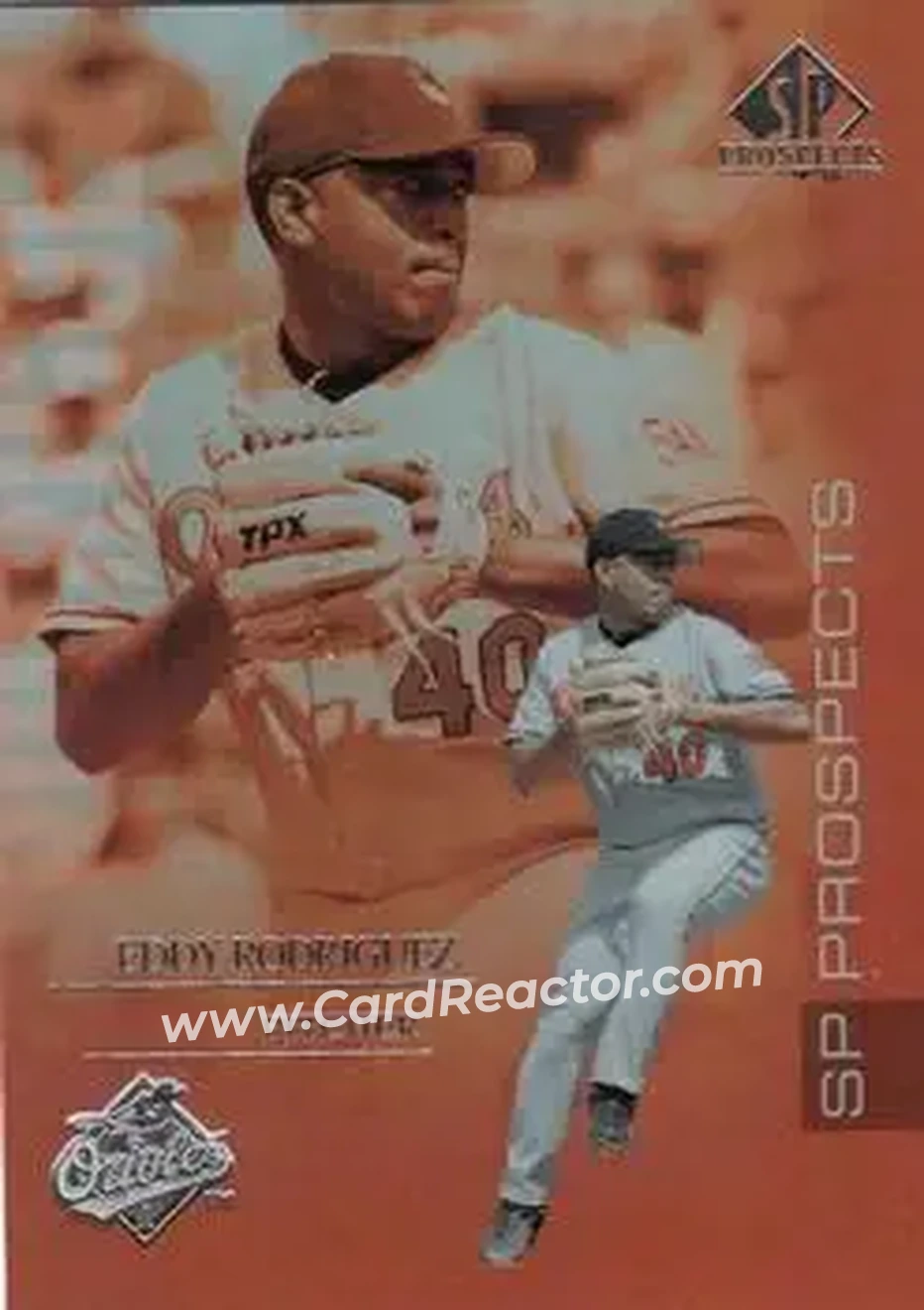 2004 SP Prospects #165 - Eddy Rodriguez - Baltimore Orioles - Front
