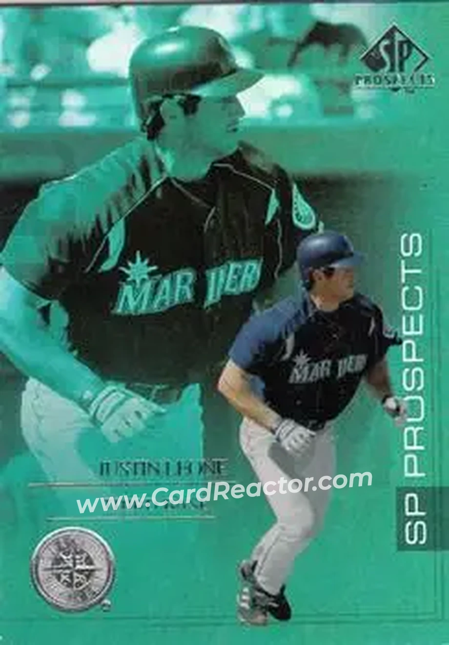 2004 SP Prospects #170 - Justin Leone - Seattle Mariners - Front