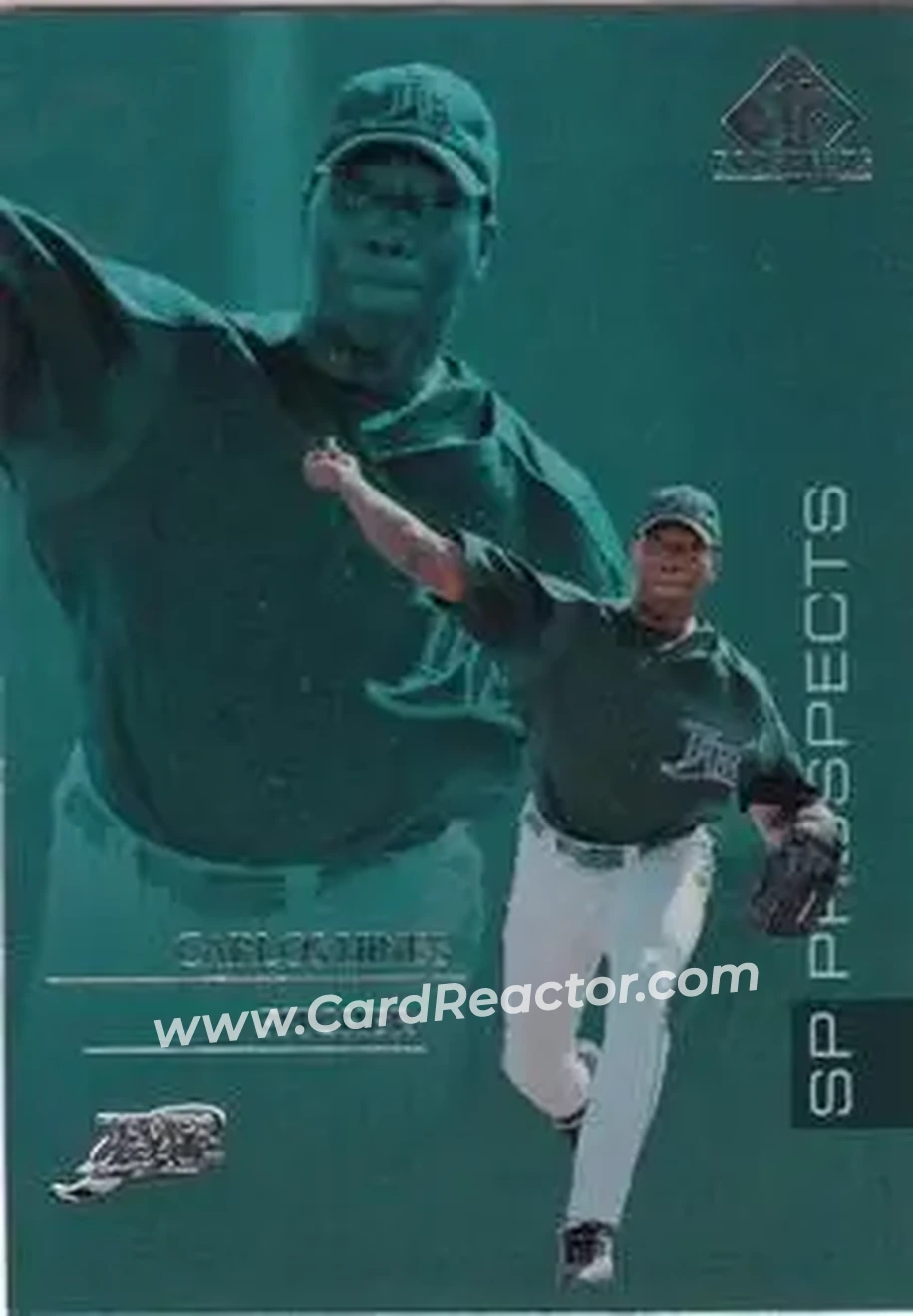 2004 SP Prospects #176 - Carlos Hines - Tampa Bay Devil Rays - Front