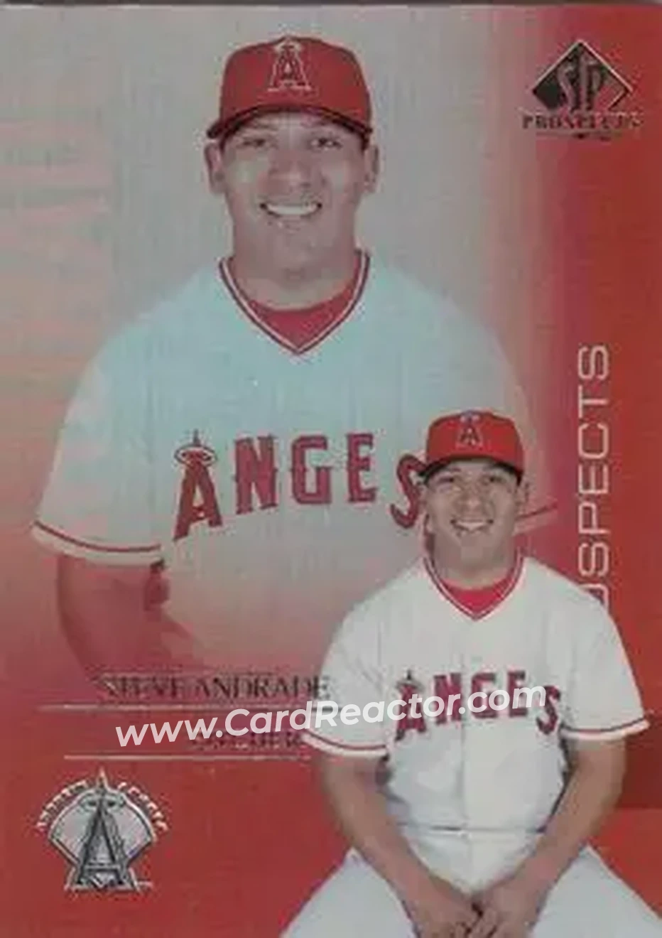 2004 SP Prospects #178 - Steve Andrade - Anaheim Angels - Front