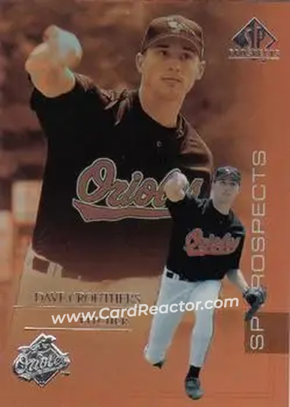2004 SP Prospects #181 - Dave Crouthers - Baltimore Orioles - Front