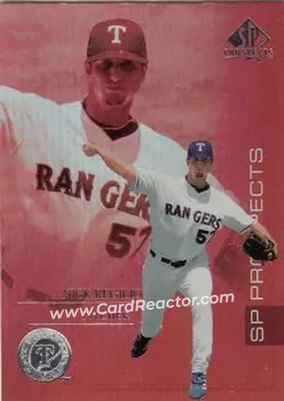 2004 SP Prospects #186 - Nick Regilio - Texas Rangers - Front