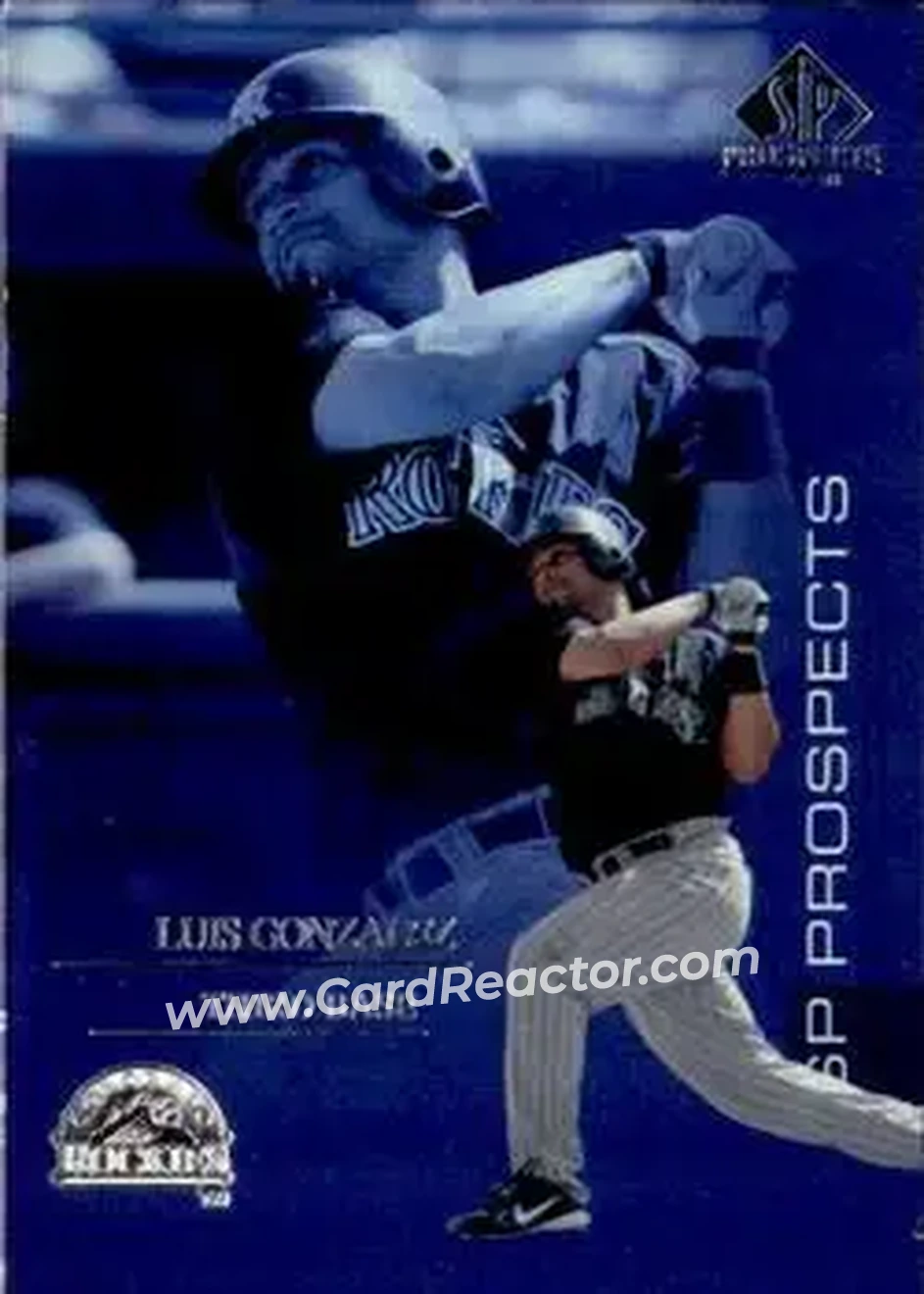 2004 SP Prospects #189 - Luis Gonzalez - Colorado Rockies - Front 2004 SP Prospects #189 - Luis Gonzalez - Colorado Rockies - Front