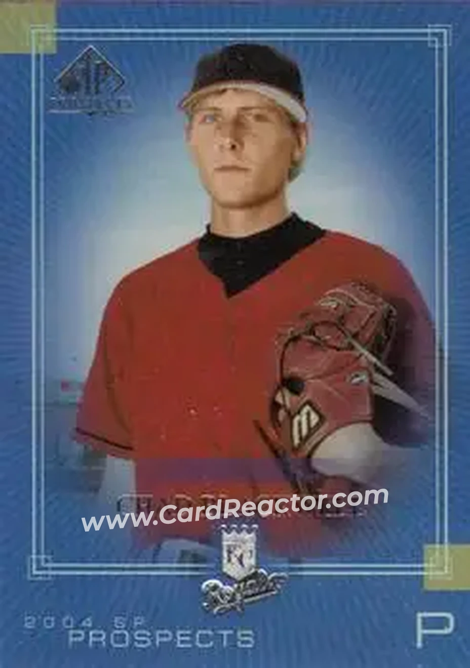 2004 SP Prospects #193 - Chad Blackwell - Kansas City Royals - Front