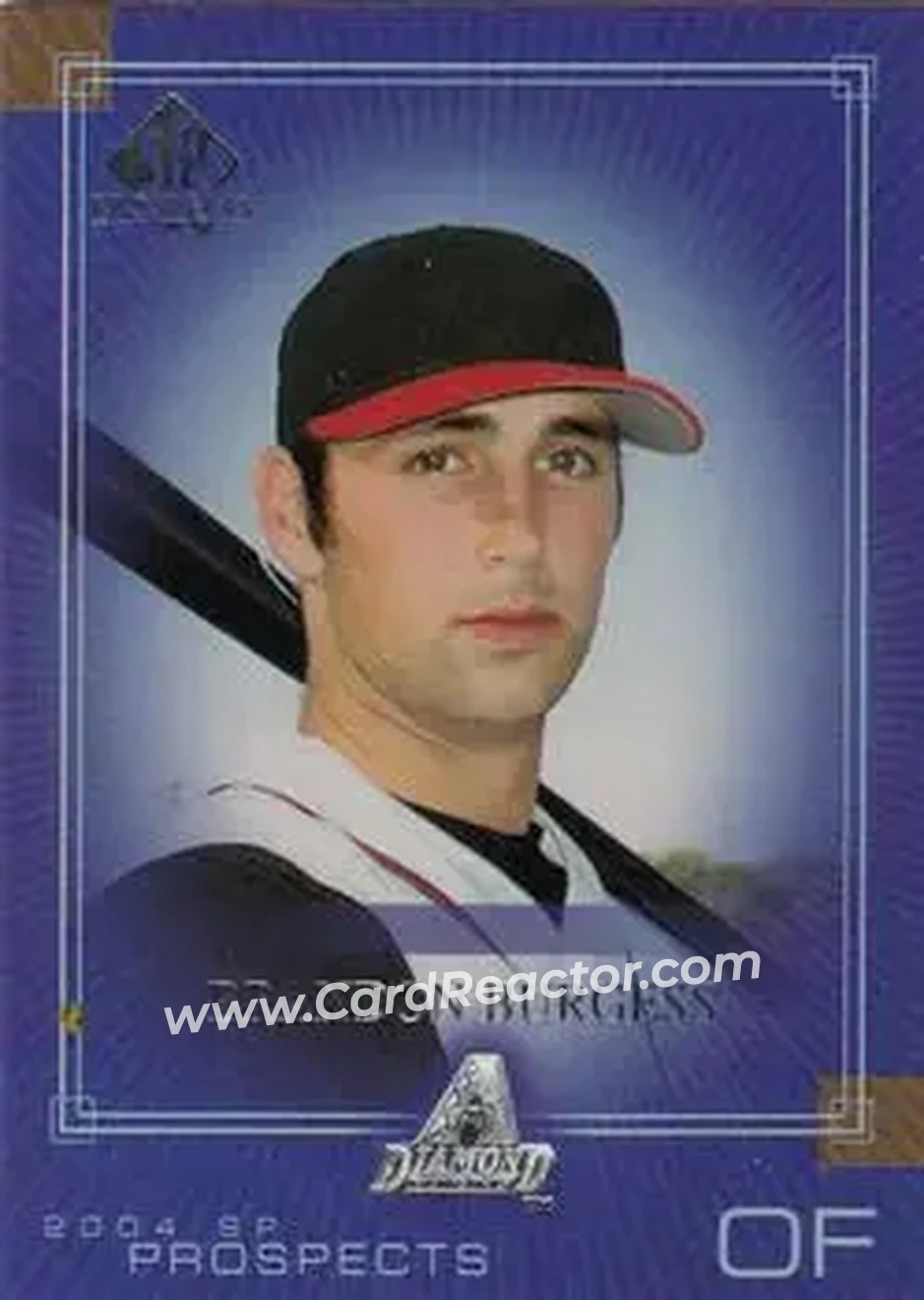 2004 SP Prospects #194 - Brandon Burgess - Arizona Diamondbacks - Front