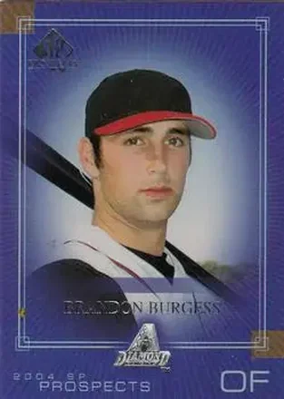 2004 SP Prospects #194 - Brandon Burgess - Arizona Diamondbacks