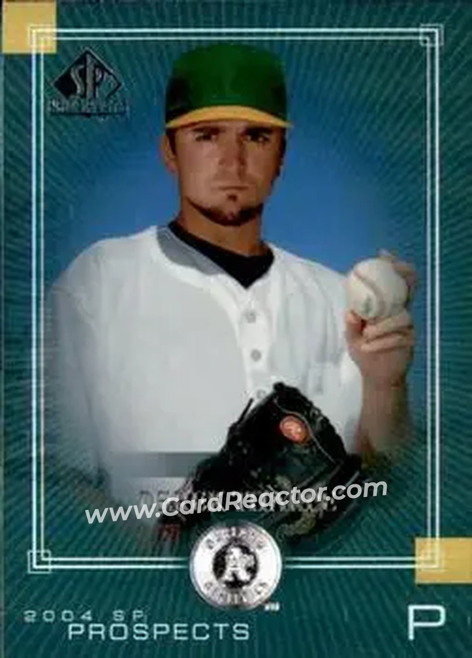 2004 SP Prospects #204 - Derek Tharpe - Oakland Athletics - Front 2004 SP Prospects #204 - Derek Tharpe - Oakland Athletics - Front