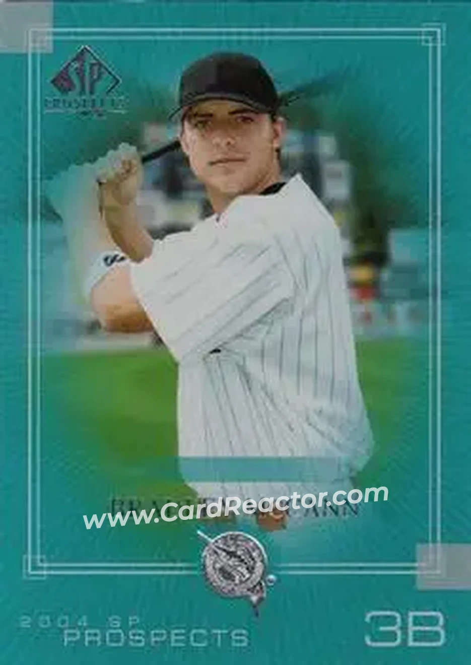 2004 SP Prospects #205 - Brad McCann - Florida Marlins - Front