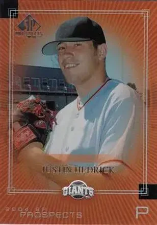 2004 SP Prospects #206 - Justin Hedrick - San Francisco Giants