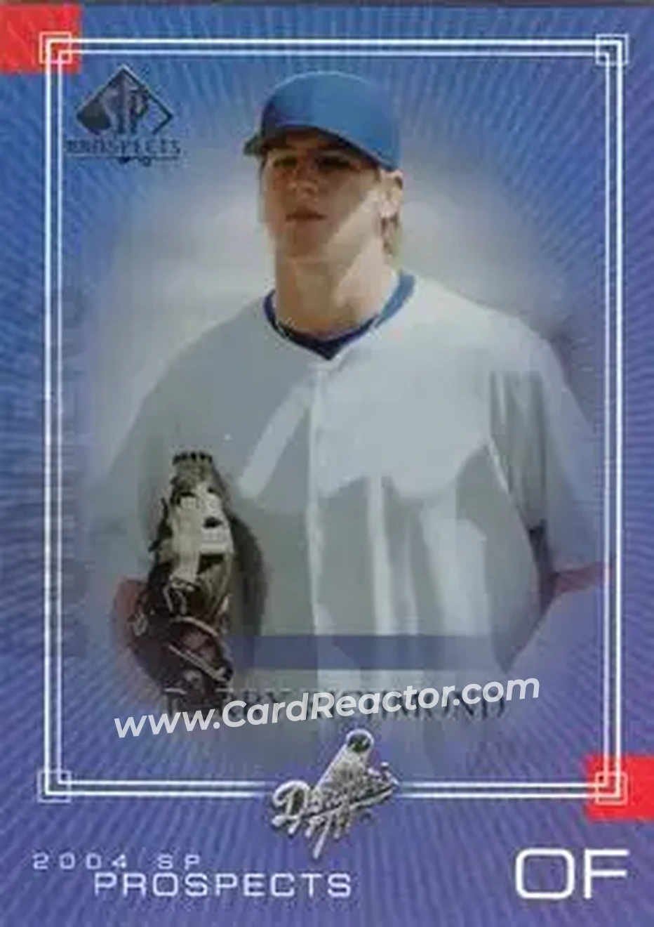 2004 SP Prospects #216 - Barry Richmond - Los Angeles Dodgers - Front