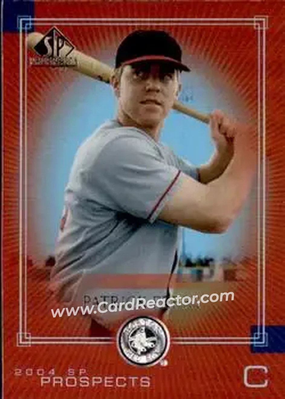 2004 SP Prospects #221 - Patrick Perry - Boston Red Sox - Front 2004 SP Prospects #221 - Patrick Perry - Boston Red Sox - Front