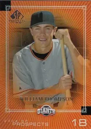 2004 SP Prospects #224 - William Thompson - San Francisco Giants